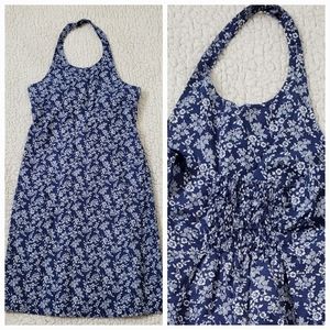NWOT Old Navy Factory Girl's Cotton Halter Neck Floral Dress Size 12